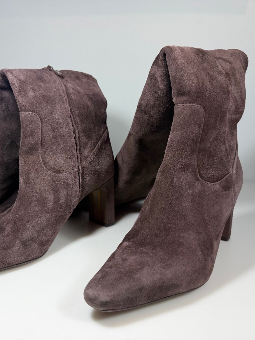 Sam Edelman Sylvia Knee High Boot - Chocolate Brown Suede